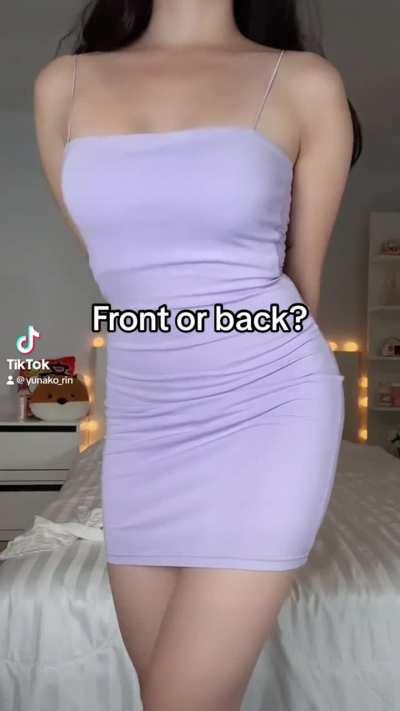 Front or back 