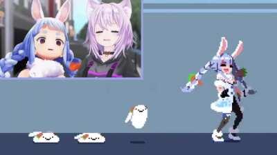 Usada Pekora’s BGM but it’s completely made of her laugh... AH↗️ HA↘️ HA↗️ HA↘️ HA↗️ HA↘️