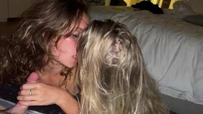 I decided to share my date’s cock with my cousin after a night out 🤭