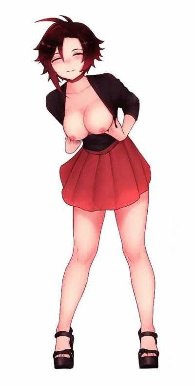 Ruby Rose flashing her Boobs