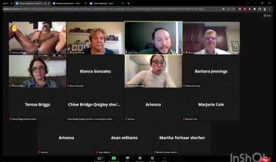 Dreamy making Zoom meetings lil more exciting