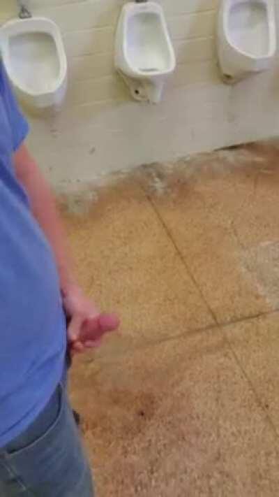 Jacking in park restroom