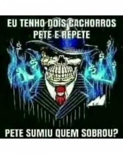 Quase certeza que é o pete