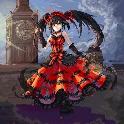 Kurumi, animated from my last post!