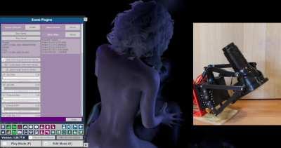 T-Code serial controller VaM plugin with SR6 stroker robot