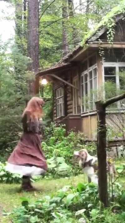 Look at them how beautiful they are dancing!