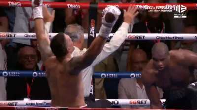 Usyk vs Dubois - the slow mo KO that won the fight