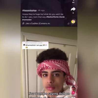 Muslim tiktok being ironic