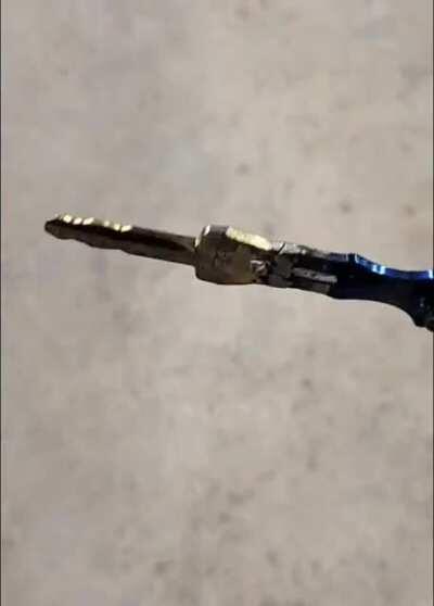 It only cost $7 and the feeling and two fingers.