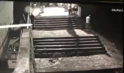 Caught completely defenseless.