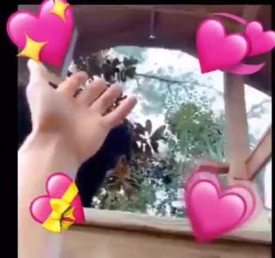 When he takes you places and treats you right