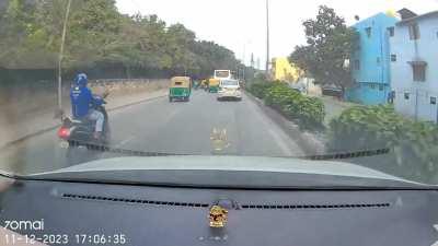 Never trust autos on road