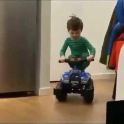 What was he expecting to happen??