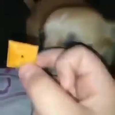 Its just cheese cracker