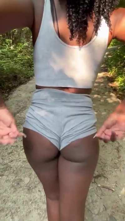 Getting ready for my hiking session