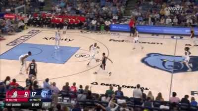 [Highlight] Morant and Sharpe trade huge dunks