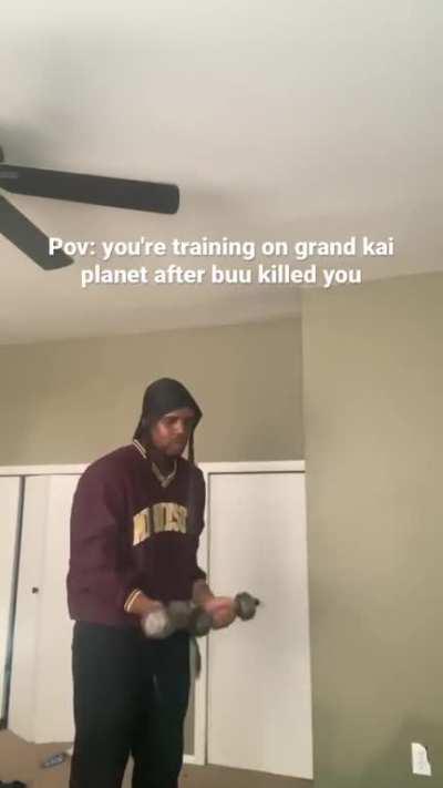 POV: your training on grand Kais planet after buu killed you