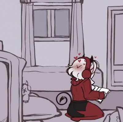 Helltaker & modeus 💞