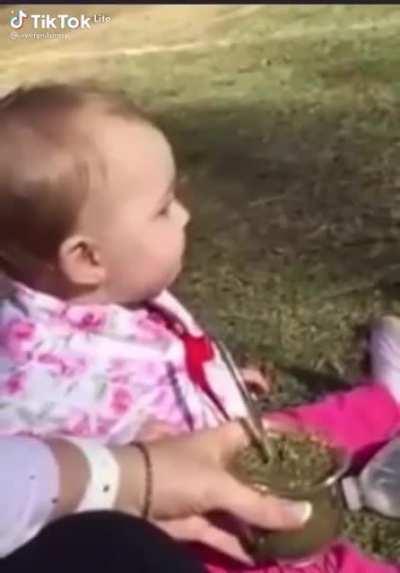 Did he like the tea?