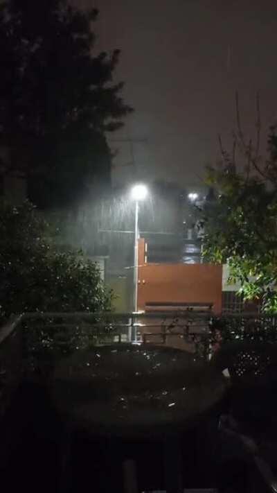 Rain and Ravel, my two passions.