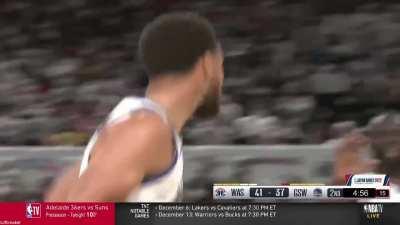 [Highlight] Japanese crowd has no reaction to an airball from Stephen Curry