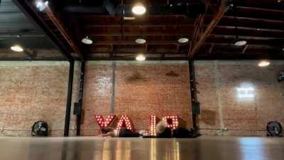 Dancing with a friend