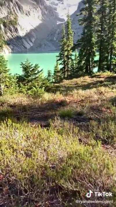 Waking up to this view was unreal