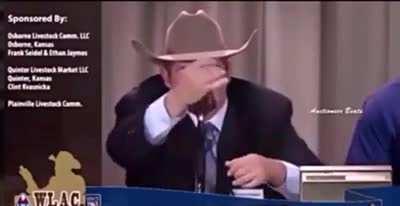 Auctioneers over rap beats