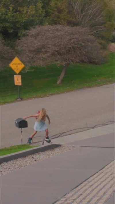 Jennifer lawrence RollerBlades