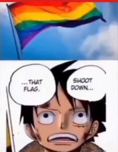 Maldita sea Luffy no le hagas nada al Boliviano errante.