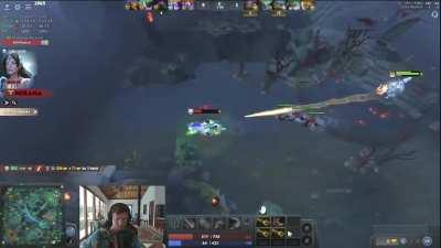 Reso shocked by Mirana's high risk high reward play