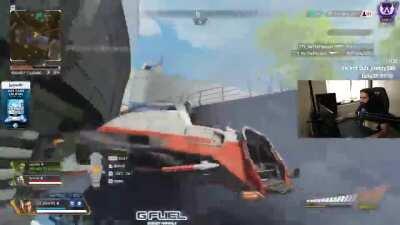 Shiv managed to trick an aimbotter on his team and drove them off the map lol
