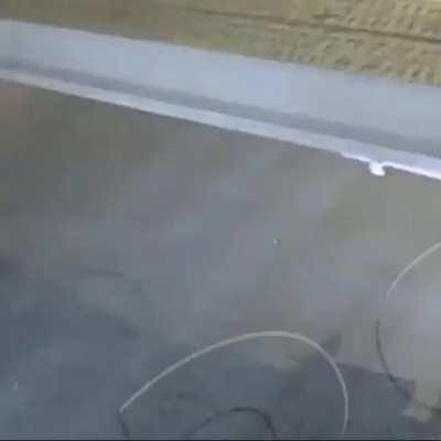 Driver passed under a truck in Samsun/Turkey