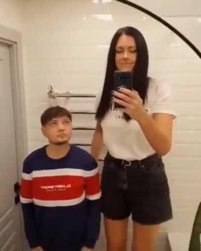 Surprising height difference