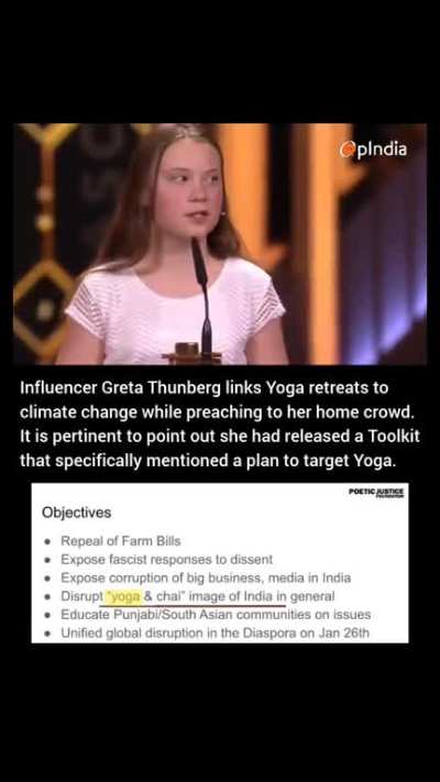 Greta ' थन ' berg...🤡