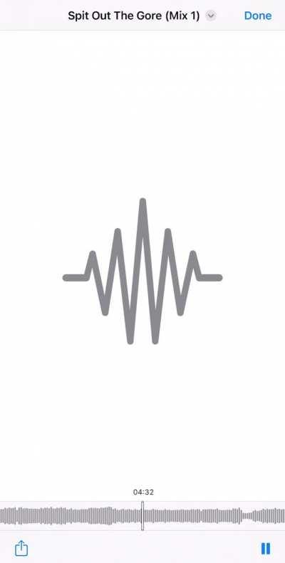 I’m doing a “what if?” with Spit Out The Bone by Metallica, on Scream Bloody Gore (with vocals)