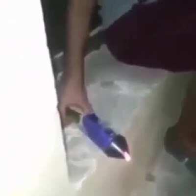 Never start from the wrong end.