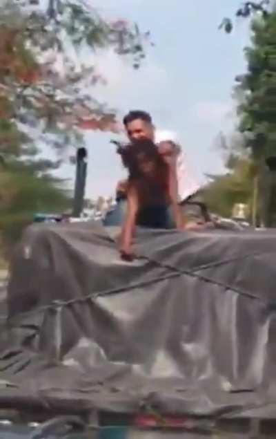 When life doesn't matter to you, you just want to fuck wherever it is!