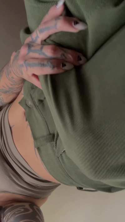 I know you are spotting something huge down there but my eyes are up here