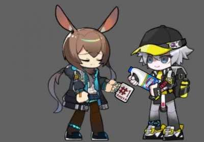 Amiya Fucking Chugs clorox bleach