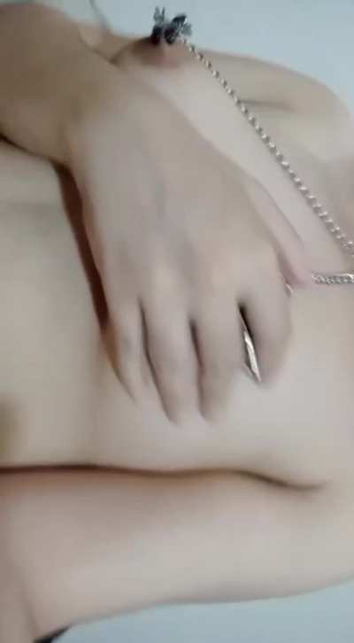 Just making sure they remain forever perky for you 💋