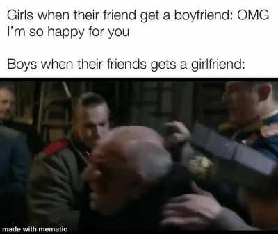 How dare he commrade