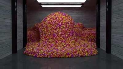 1.3 million spheres.