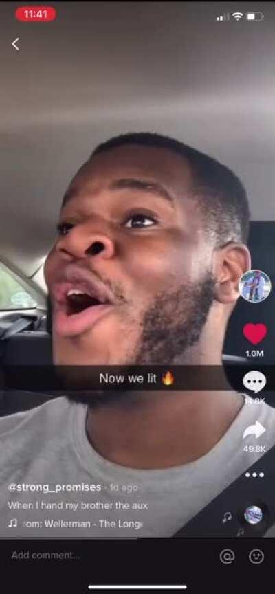 When your younger sibling has the aux and put you onto something new