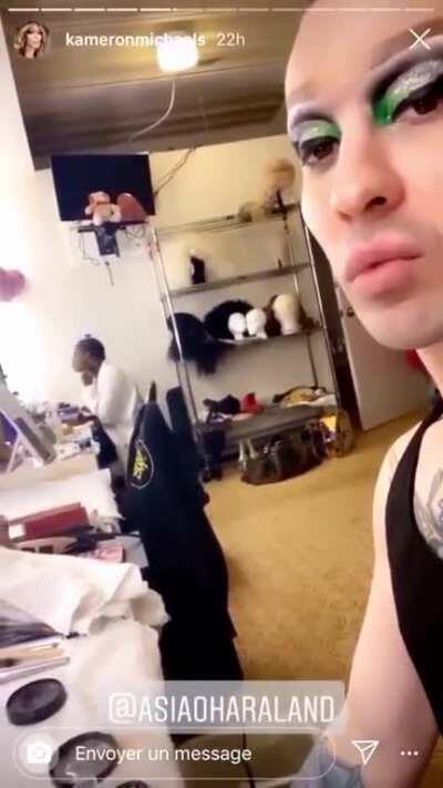 If you ever feel sad, just remember that this video of Asia O’Hara exists