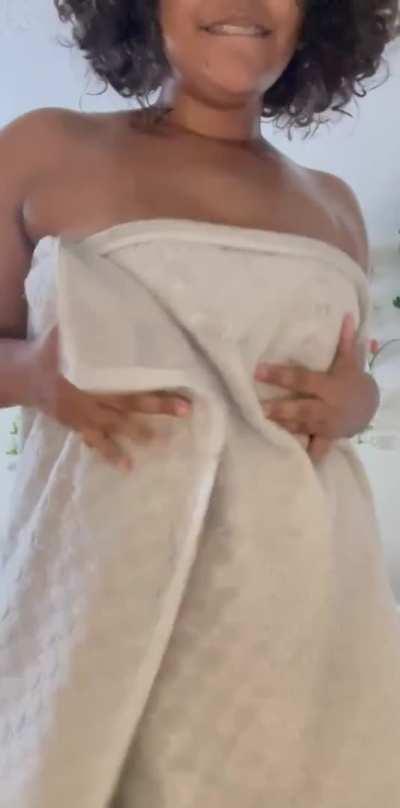 I need some help drying off