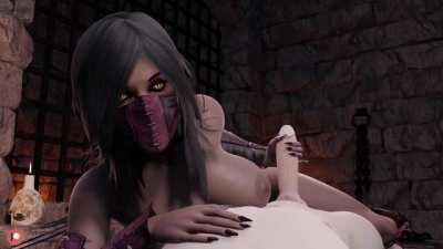 Mileena handjob (Arti202)