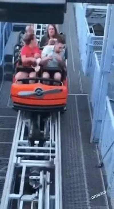 WCGW filming on this ride