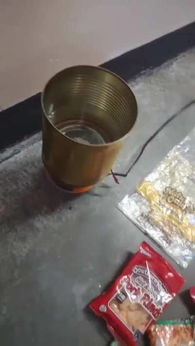 Today you’re shown how to make a prison spread. Also before anyone asks, no. Inmates are not allowed cellphones. Guards bring them in, visitors smuggle them or they’re dropped by a drone. 