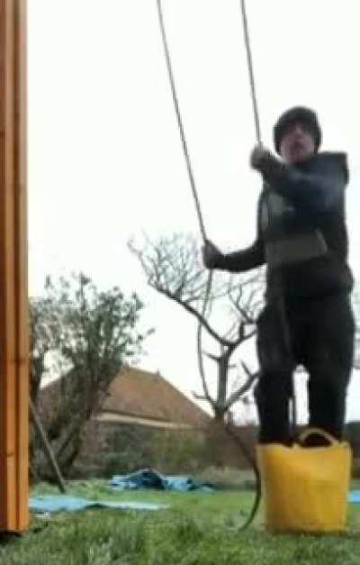 You can practically hear the WHOOPSIE slide sound effect.